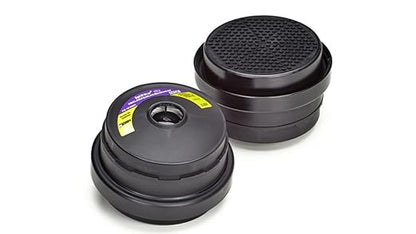 MSA 10080456 OptimAir TL Powered Air-Purifying Respirator Cartridge - OptiFilter: Multigas (AG, AM, FM, HE, OV), Quantity: 6 per Pack, Dusts/Particles/Mists Cartridge