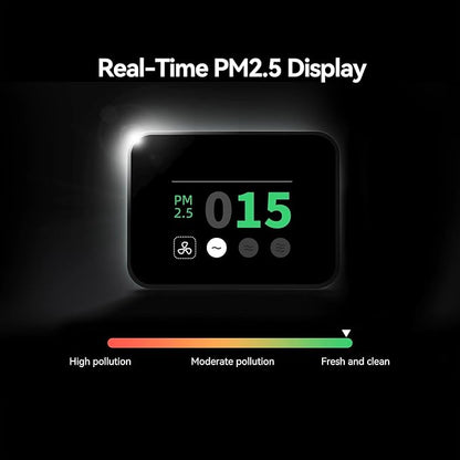 Creality 3D Printer Air Purifier, High-Dense Activated Carbon, 360°All-Round Purification, Long Filter Lifespan, 99% Filtration Efficiency, Smart Touch Control,Fit for Most FDM 3D Printers
