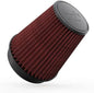K&N High-Flow Original Lifetime Universal Clamp-On Air Filter: High Performance, Premium, Washable: Flange Diameter: 6 In, Filter Height: 8 In, Flange Length: 1 In, Shape: Round Tapered, RF-1020