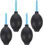 DECHOUS 4pcs Camera Dust Cleaner Air Blower Compressor for DSLR Sensor Lens Filter Cleaning, Portable Squeeze Ball Pump Dust Removal Tool for Photography Equipment