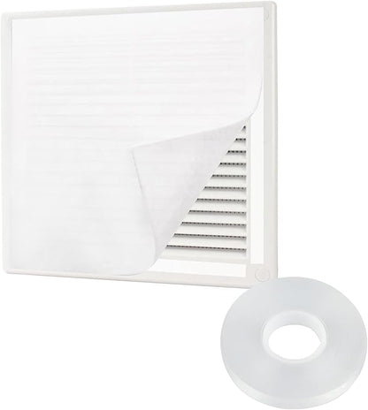 Complete Air Vent Filter Kit, 78.7 Inches * 39.3 Inches,Electrostatic Media，Free Cutting, Captures Dirt, Dust, Smoke, Pollen Size Particles Air Vent Filter with Adhesive Tape, 1-Pack