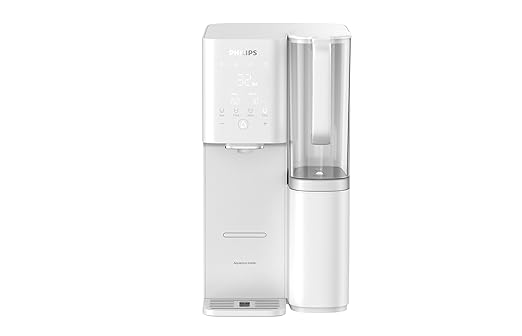 Philips Reverse Osmosis Water Filter Countertop ADD6926WH/37, 6 Stage RO Water Filtration System Purifier Dispenser with Aquaporin Technology, NSF/ANSI 372 Certified, Reduce TDS Lead
