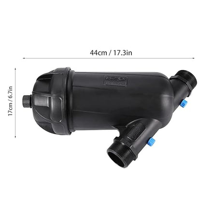 Gardening Mesh Filter Drip Irrigation Y Type Filter Multi Layer Plastic Filtration Equipment for Greenhouse Agricultural Farm Irrigation MNPT 2in DN50 120mesh 0.5 1.0Mpa (Large (Overweight))