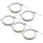 5Pcs Ender 3 Pro Thermistor Upgrade, Ender 5 Thermistor, 3D Printer ohm NTC 3950 Thermistor 100K Glass Bead Thermistor Use for Creality Ender 3/Ender 3 V2/Ender 3 Neo,Ender 5 Pro/Plus, Voxelab Aquila,
