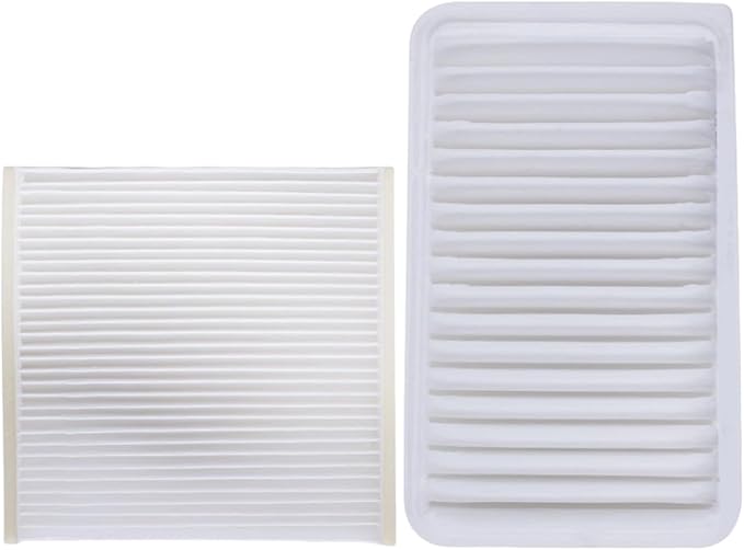 Engine and Cabin Air Filter 17801-20040 87139-33010 Replacement For Camry 2002-2006, Sienna 2004-2010, Solara 2004-2010, Lexus models ES300, ES330, RX330,RX350