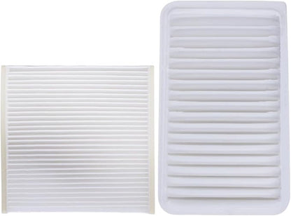 Engine and Cabin Air Filter 17801-20040 87139-33010 Replacement For Camry 2002-2006, Sienna 2004-2010, Solara 2004-2010, Lexus models ES300, ES330, RX330,RX350