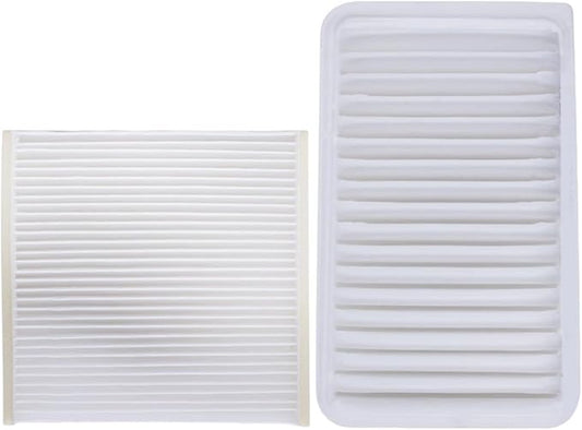 Engine and Cabin Air Filter 17801-20040 87139-33010 Replacement For Camry 2002-2006, Sienna 2004-2010, Solara 2004-2010, Lexus models ES300, ES330, RX330,RX350