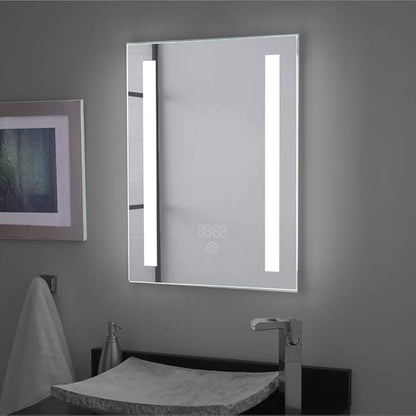 LED Bathroom Mirror with Demister Pad and Touch Switch (70x50)