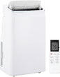 Portable Air Conditioner 14000 BTUs with Cooling, Dehumidifier, Fan 3-in-1 Room AC unit, 3 Air Speeds, 24-Hour Timer, Sleep Mode - Cools up to 750 Sq. Ft. - Ideal for Home, Garage, Office