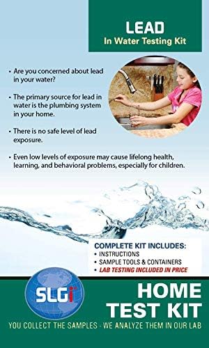 Lead Test Kit in Water 1 PK (5 Bus. Day) Schneider Labs (EPA Approved Testing)