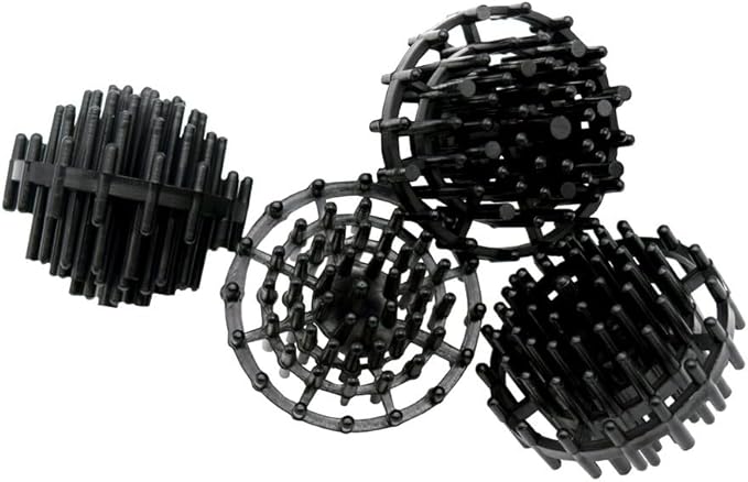 EasyPro BB15 Bio-Balls | 1 Cubic Ft. | Plastic Filter Media for Biological Filtration | 1 1/2″ in Diameter | Durable and Lightweight | Easy to Clean and Reuse