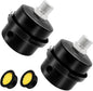 2 pcs 1/4" Thread Air Compressor Silencer,Air Compressor Intake Filter Sound Muffler Accessories 13mm for generators,blowers, exhaust ports