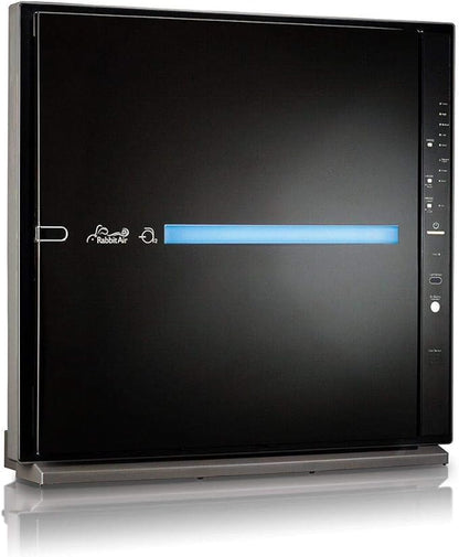 Rabbit Air, MinusA2 Air Purifiers for Home, Ultra Quiet HEPA Air Purifier - Wall Mountable Large Room Air Purifier - Stylish, Efficient and Energy Star - (SPA-780A, Black, Odor Remover)