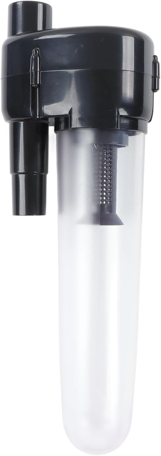 Vacuum Cleaner Filter Dust Collector, ABS Material with 2 Connectors for 32mm and 34.5mm Hoses - Motor Protection, Easy Cleaning, Durable and Lightweight Design