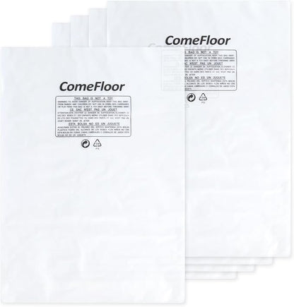 6.5Mil Clear Plastic Dust Collector Bags for Woodworking Dust Filter Drums and Systems, Upgraded Heavy-Duty Replacement Bags, 5-Pack