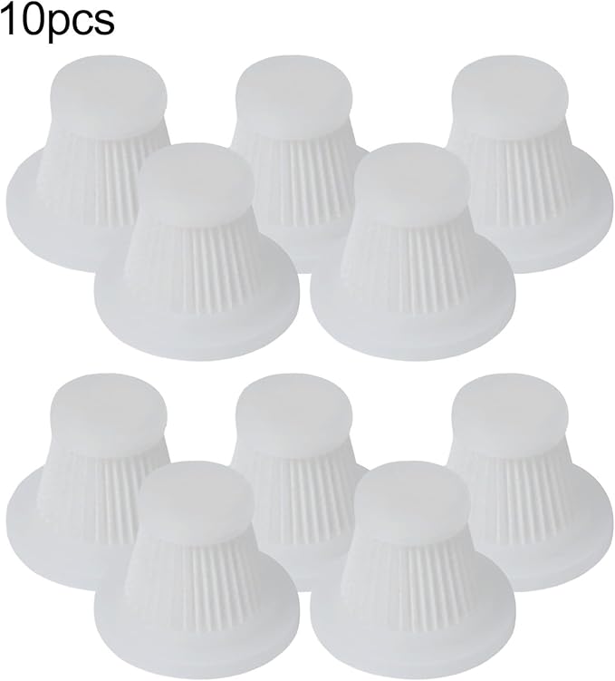 For HEPA Filter for Car Vacuum, Washable Reusable Vacuum Filter Replacement 10 Pack, Car Vacuum Cleaner Filter Set for Vehicle - 52x40x28mm