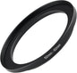 52mm to 62mm Step Up Ring Filter Adapter Black Metal Step up Adapter Rings Compatible with All Brand UV CPL ND Camera Lens Filter Step Down Ring (52mm-62mm)