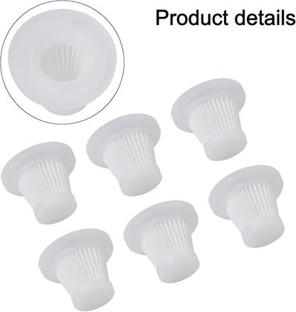 For HEPA Filter for Car Vacuum, Washable Reusable Vacuum Filter Replacement 10 Pack, Car Vacuum Cleaner Filter Set for Vehicle - 52x40x28mm