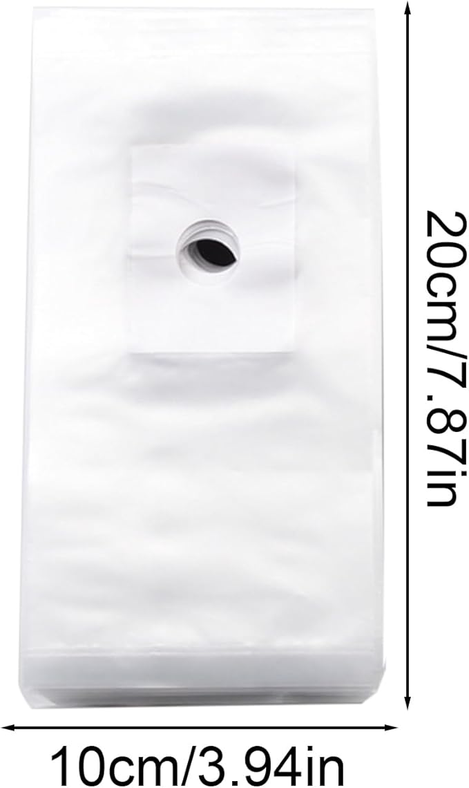 Drill Dust Cover Collector – Hole Cutter Dust Bag, Drill Debris Collector | 100PCS Installation Dust Control Bag, Dust Blocker Kit for Concrete Wall Boring, Efficient Seall Pouch for Corded Drill Use