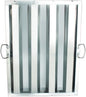 Soro Essentials- 16" W x 25" H Stainless Steel Commercial Kitchen Hood Filter with Handles- Hood Filters Range Hood Filter Range Hood Baffle Grease Filter for Restaurant Kitchen Exhaust Hoods