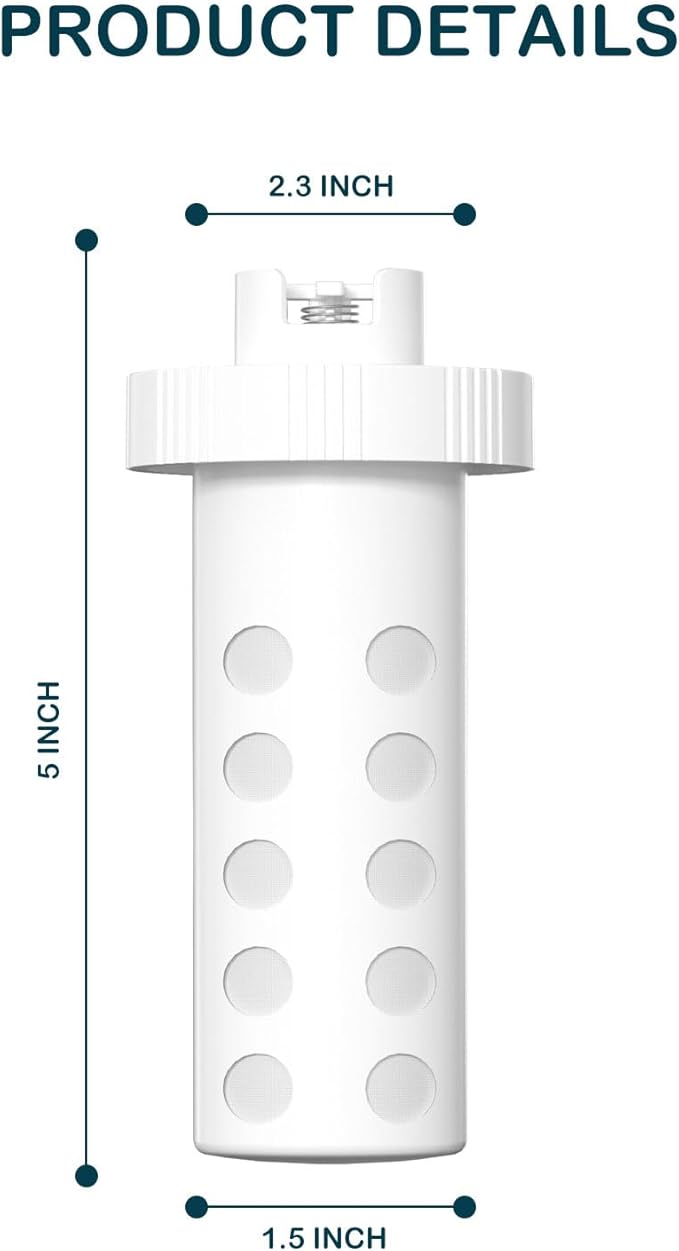 Humidifier Demineralization Filter Cartridge Replacement Compatible with Crane Teardrop Humidifiers, Adorables, Drops, Droplets, SmartDrops, and Warm Mist Humidifiers, 4 Pack