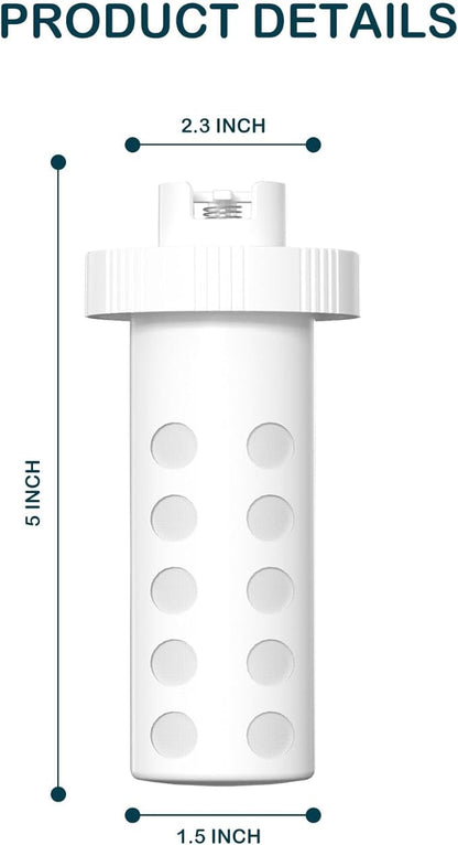 Humidifier Demineralization Filter Cartridge Replacement Compatible with Crane Teardrop Humidifiers, Adorables, Drops, Droplets, SmartDrops, and Warm Mist Humidifiers, 4 Pack