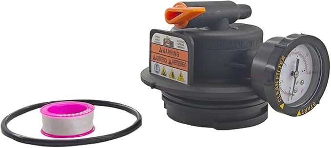 DEX2420MAR2 Manual Air Relief Assembly Vent Valve 2420MAR2 Replacement for Hay-Ward DE and Cartridge Pool Filters Compatible with Pro Grid DE Swim-Clear and Swim Clear with Tape and O-Ring