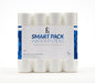 Smart Pack 1 Micron NSF Sediment Water Filter For RO, DI, Whole House, Ice Machine - Universal Size 2.5" x 10", 4 Pack