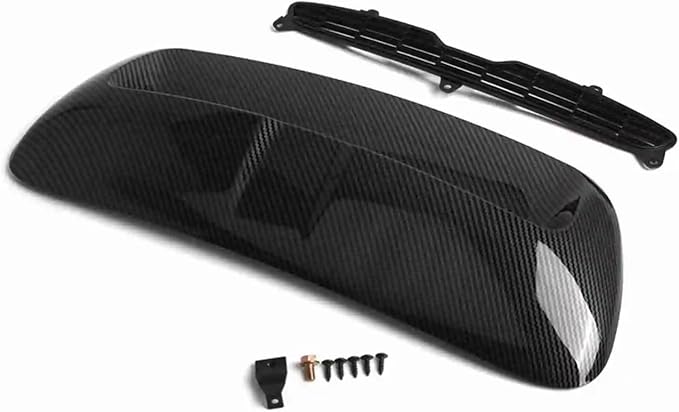 Car Bonnet Scoop Air Vent Intake Replacement Compatible For BMW And Mini R56 2007-2013 51132756095 51132757694 51232752275 Car Accessories(Bright Black)