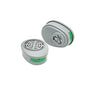 MSA 815358 Advantage Respirator Cartridge - Ammonia/Methylamine (GMD: AM, MA), Quantity: 2 per Pack, Chemical and Combination Air-Purifying Respirator Cartridge