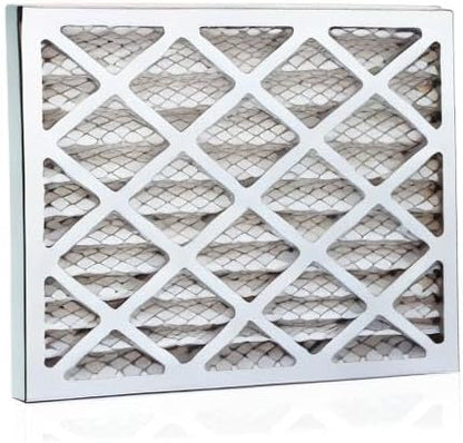 Filterbuy 20x24x2 Air Filter MERV 13 Optimal Smoke & Allergy Defense (6-Pack), Electrostatic Pleated HVAC AC Furnace Filters Replacement, Made in USA (Actual Size: 19.38 x 23.38 x 1.75)