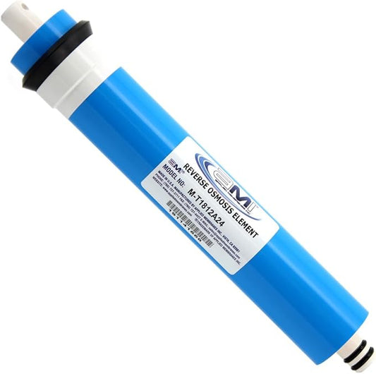 APPLIED MEMBRANES INC. 24 GPD Reverse Osmosis Membrane | RO Membrane Water Filter Replacement for Reverse Osmosis Water Filtration System | 1.8” x 12” Universal Compatibility | Made in USA