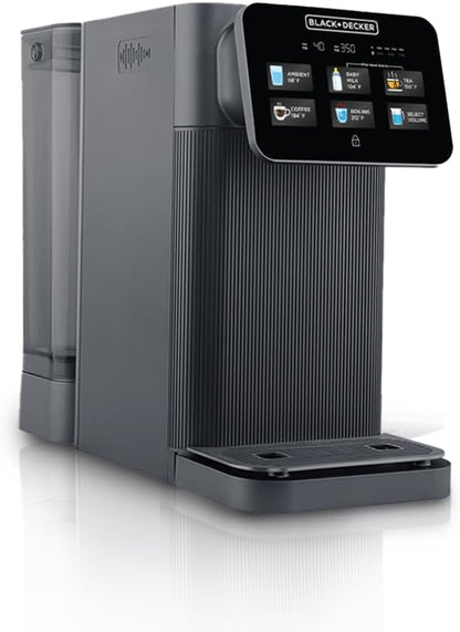 BLACK+DECKER Countertop RO+UV Water Filter | Hot and Ambient Water | 5-Stage Filtration System with Remineralization | IAPMO Tested and NSF Certified | No Installation Required | Portable water Filter