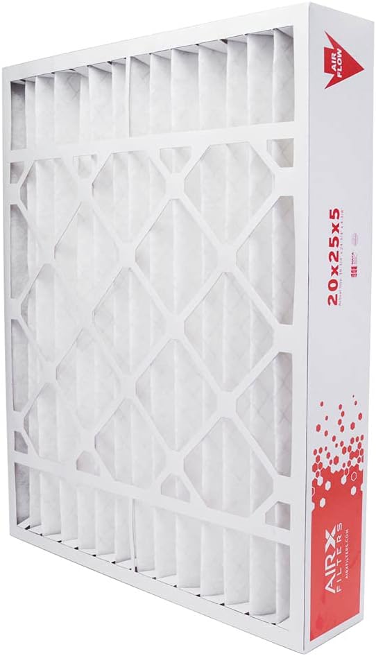 AIRx Filters 20x25x5 MERV 13 HVAC AC Furnace Air Filter Replacement for Honeywell FC100A1037 FC35A1027 CF200A1016, Health 4-Pack, Made in the USA