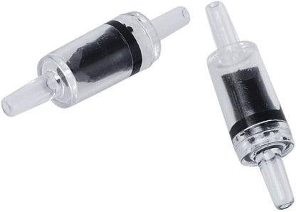 Aquarium Check Valves - 16pcs One Way Air Pump Valves Non-Return for 3/16 inch Fish Tank Aerator Airline Tubing Accessories Pipe Fitting Clear