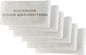 Green Piece® Activated Charcoal Air Filters for Odor Removal - Compatible with ITouchless Trash Cans - Not made or sold by iTouchless - Made and sold by Green Piece - Pack of 6
