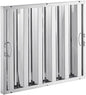 25" x 20" Stainless Steel Commercial Hood Filter – Dishwasher Safe, Welded Baffle Grease Trap with Drop Handles – Easy Installation & Durable Grease Fire Prevention Filter