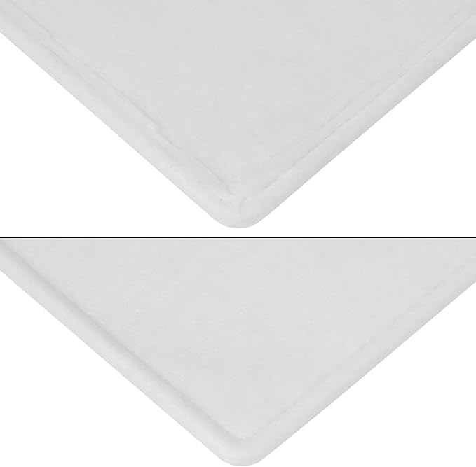 Repa Market 8" x 6" Replacement Air Filter for 4" Duct Filter Box – EU5 Class Purifier Filter for Dust Collection, Lint Trap – Air Purifier – HVAC Ventilation System Filters, Home Improvement