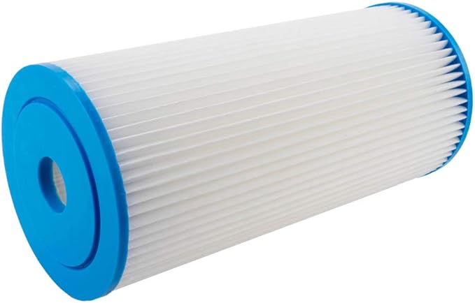 Clear Choice Sediment Water Filter 5 Micron 10 x 4.50" Water Filter Cartridge Replacement 10 inch RO System 255490-43 ECP5-BB, CP5-BBS, 8-Pk