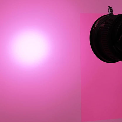 Lystaii 9pcs Gel Light Filter Color Correction Colored Overlays Transparent Film Lighting Gel Filter Plastic Sheets Correction 11.7 by 8.3 Inches for Film, Video, Photo, Stage (Pink)