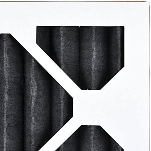 AIRx ODOR 16x25x1 MERV 7 Carbon Pleated Air Filter - Made in the USA - Box of 6