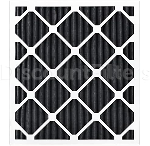 AIRX FILTERS WICKED CLEAN AIR. ODOR 18x20x1 MERV 7 Carbon Pleated Air Filter Great For Homes With Dogs Cats & Pets - Made in the USA - Box of 6