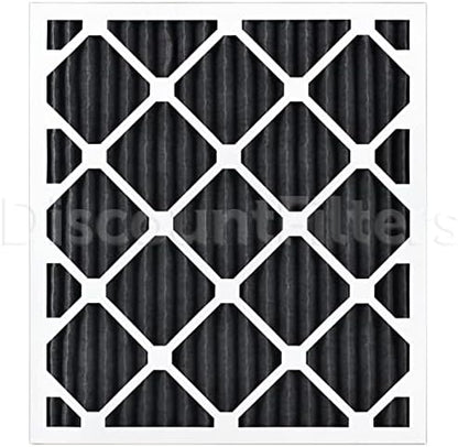 AIRX FILTERS WICKED CLEAN AIR. ODOR 18x20x1 MERV 7 Carbon Pleated Air Filter Great For Homes With Dogs Cats & Pets - Made in the USA - Box of 6
