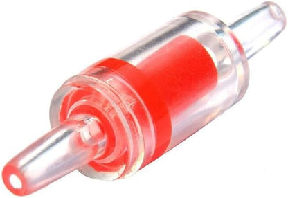 Aquarium Check Valves - 16pcs One Way Air Pump Valves Non-Return for 3/16 inch Fish Tank Aerator Airline Tubing Accessories Pipe Fitting Clear