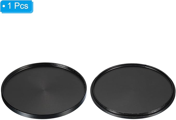 PATIKIL 67mm Lens Cap, Camera Lens Cap Cover Universal Front Metal Lens Filter Stacks Cap Protective Case for 67mm Camera Circular Polarizing Fader ND Filter, Black