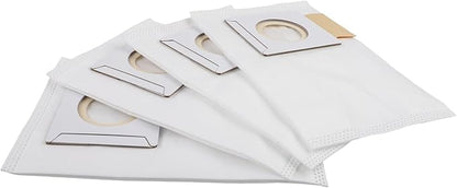 5-Layer Electrostatic Fleece 197903-8 Filter Bags With Rubber Seal For 36V 18V X2 Backpack Vacuum XCV05 XCV09 XCV10 Dust Collection 4-Pack ﻿(10 PACK)