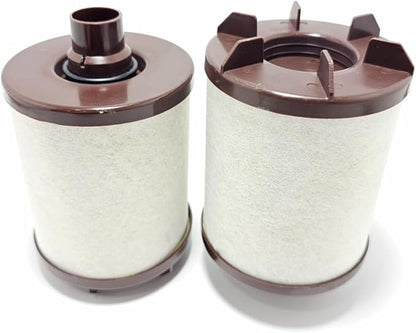 2 PIECES OF CRANKCASE VENTILATION FILTERS CCV55248-04, CCV55248-08, or CV15003,FITS DETROIT DIESEL ENGINES SERIES 50 AND SERIES 60,GOOD FOR COMMERCIAL TRUCKS, BUSES,CONSTRUCTION/FARM EQUIPMENT,etc