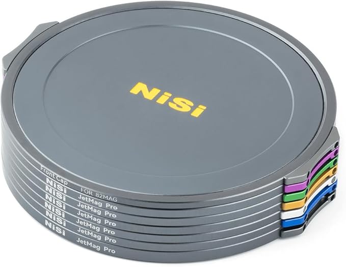 NiSi - JetMag Pro 82MAG Lens Back Cap - Durable Magnetic Lens and Filter Protector for 82MAG Size Filters - Quick Attach and Secure Lock, Lightweight, Slim Magnetic Cap for Easy Travel and Storage