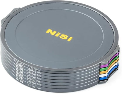 NiSi - JetMag Pro 82MAG Lens Back Cap - Durable Magnetic Lens and Filter Protector for 82MAG Size Filters - Quick Attach and Secure Lock, Lightweight, Slim Magnetic Cap for Easy Travel and Storage