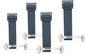4PCS Compatible with SC 2 Filter Replacement kit,containing 4 Filter cartridges and 4 Check valves.